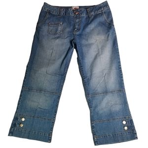 Roper VTG Western Denim Gaucho Crop Jeans SZ 13